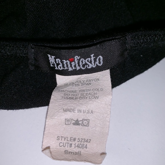 Manifesto Deep V Neck Tank w/Braided Trim - Picture 6 of 7